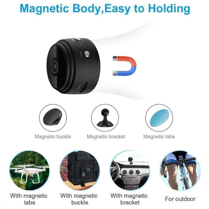 1080p Magnetic WifFi Mini Camera